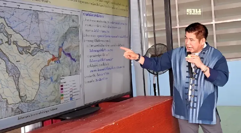 "รมว.ธรรมนัส" ลุยพะเยา ติดตามความก้าวหน้าโครงการพัฒนาแหล่งน้ำ