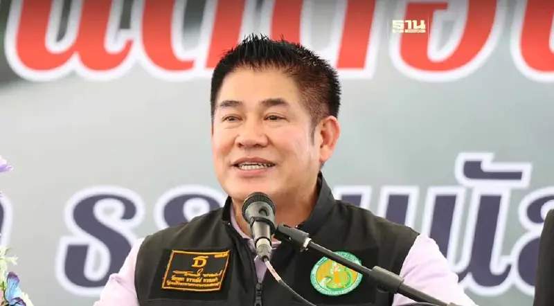 รมว.ธรรมนัส สั่งกรมชลฯ เร่งสร้างระบบส่งน้ำอ่างฯกุดตาเพชร