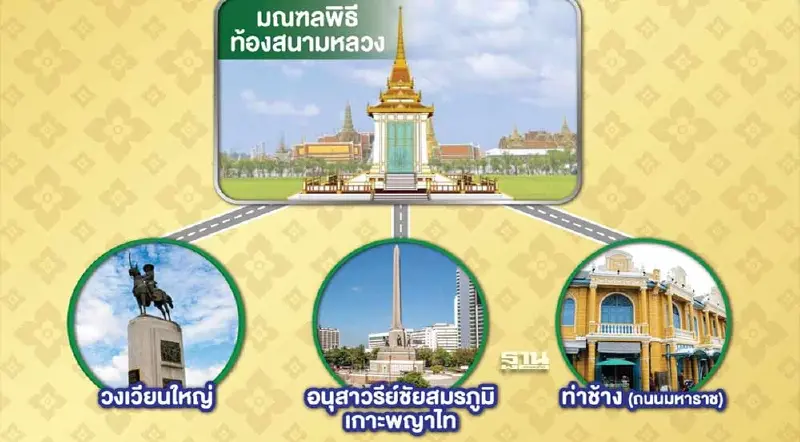 วิธีเดินทาง"สักการบูชาพระบรมสารีริกธาตุ"ท้องสนามหลวง 24 ก.พ.-3 มี.ค.67