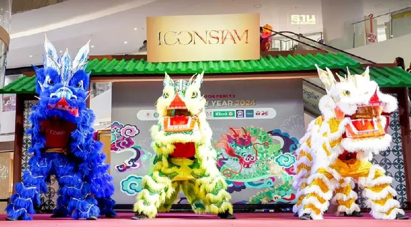 ตรุษจีนไอคอนสยามคึกคัก ครบทั้ง กิน-เที่ยว-ช็อป