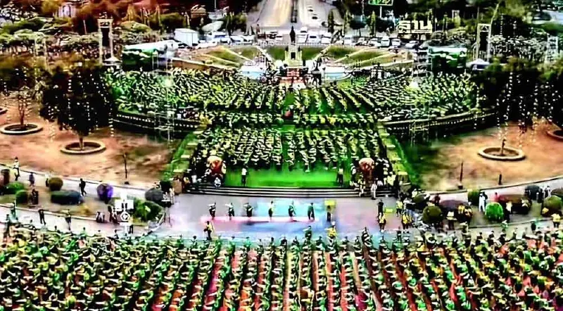 ชาวลพบุรีกว่า 5,000 คน รำบวงสรวงถวายดวงพระวิญญาณ สมเด็จพระนารายณ์มหาราช