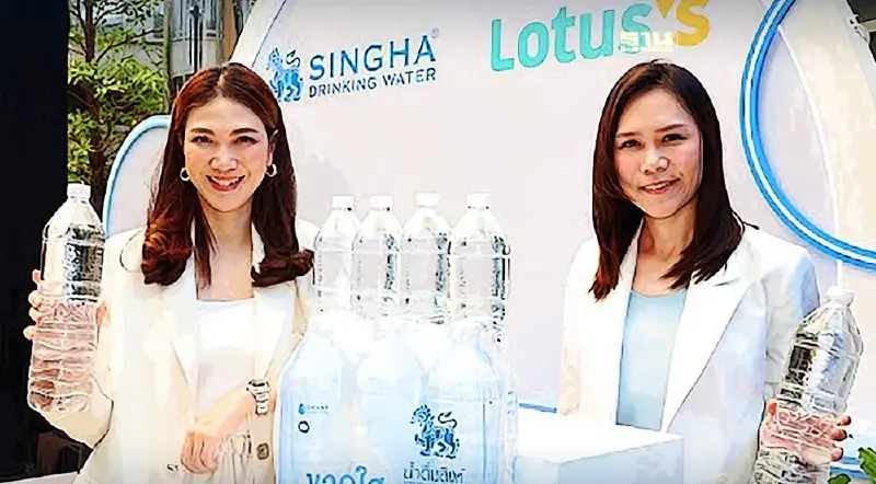 "สิงห์" ลดใช้ฉลากพลาสติก  ชูนวัตกรรมขวดใส รีไซเคิล 100%