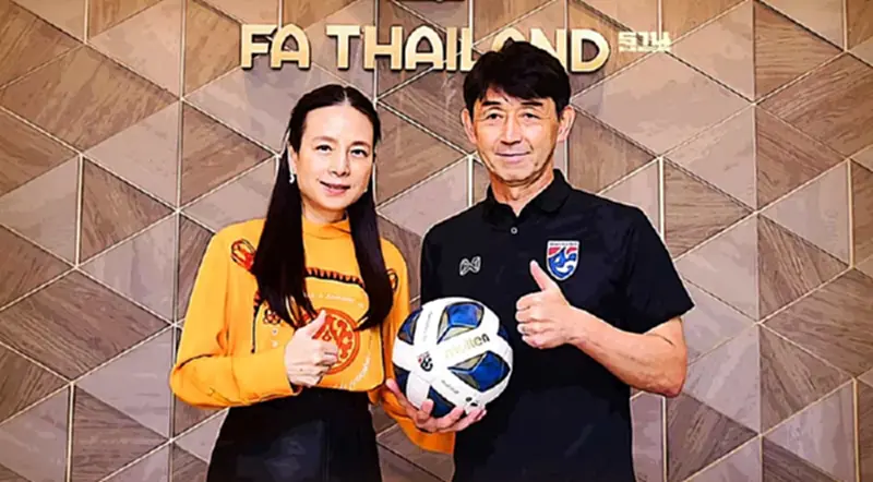 มาดามแป้ง เซ็นยาว อิชิอิ คุมทีมชาติไทย 2 ปีครึ่ง มาดามแป้ง เซ็นยาว อิชิอิ คุมทีมชาติไทย 2 ปีครึ่ง