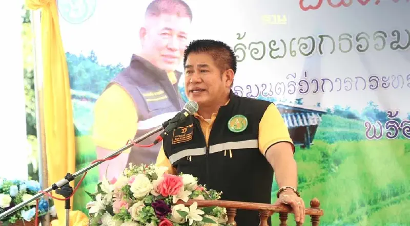 รมว.ธรรมนัส ขึ้นเหนือ สั่งชป.เร่งปรับปรุงปตร.วังหิน ช่วยชาวจอมทอง