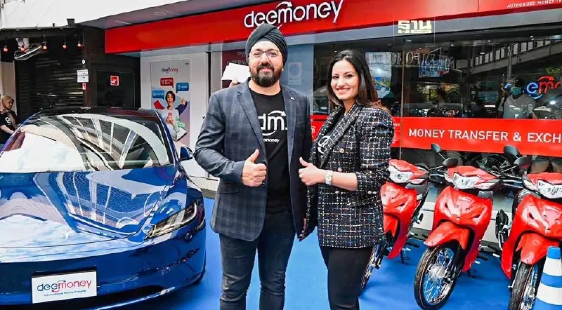 "ดีมันนี่" บุกหนักจัดแคมเปญแจกรถ ชิงผู้นำธุรกิจโอนเงินต่างประเทศ "ดีมันนี่" บุกหนักจัดแคมเปญแจกรถ ชิงผู้นำธุรกิจโอนเงินต่างประเทศ