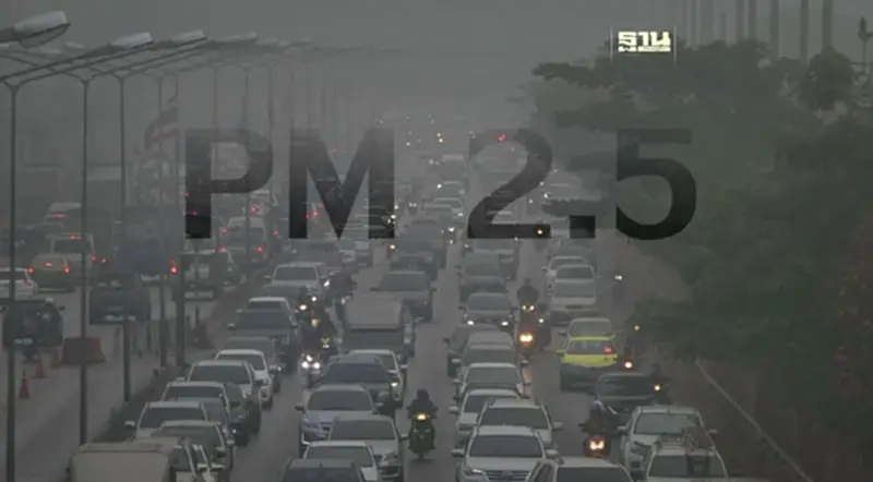 ฝุ่น PM 2.5 กทม. พบ 15 พื้นที่ระดับสีส้ม เสี่ยงต่อสุขภาพ (17 ก.พ. 67) ฝุ่น PM 2.5 กทม. พบ 15 พื้นที่ระดับสีส้ม เสี่ยงต่อสุขภาพ (17 ก.พ. 67)