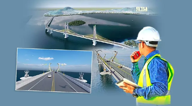 ชงครม.ไฟเขียวสร้าง “สะพานข้ามทะเลสาบสงขลา-เกาะลันตา” 6.6 พันล้าน