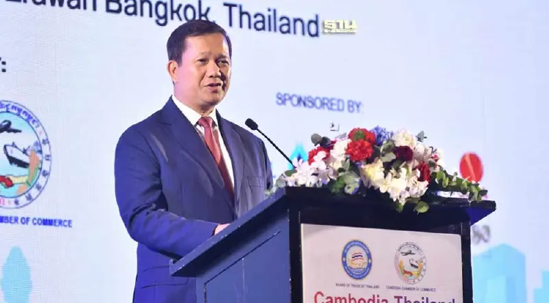 “ฮุน มาแนต” ชี้ 5 จุดแข็งกัมพูชา ชวนเอกชนไทยเร่งร่วมลงทุน