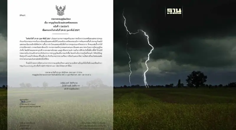 ไทยตอนบนรับมือ"พายุฤดูร้อน" 24-26 ก.พ.นี้ ไทยตอนบนรับมือ"พายุฤดูร้อน" 24-26 ก.พ.นี้