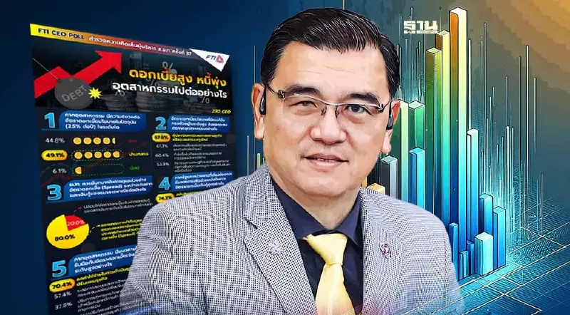 "ส.อ.ท."จี้คุมส่วนต่างดอกเบี้ยเงินกู้-เงินฝาก ช่วยผู้ประกอบการ