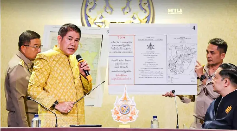 "ธรรมนัส" ยัน ที่ดิน ส.ป.ก.- อุทยานแห่งชาติเขาใหญ่ ไม่เป็นพื้นที่ทับซ้อน