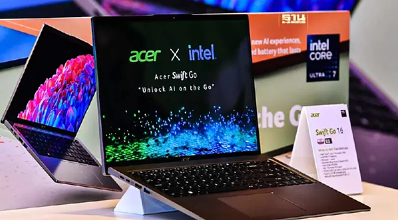 เอเซอร์ เปิดตลาด AI PC ส่ง Acer Swift Go Series 2 รุ่นลุยตลาด เอเซอร์ เปิดตลาด AI PC ส่ง Acer Swift Go Series 2 รุ่นลุยตลาด