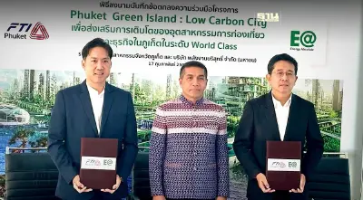 EA เซ็น MOU สภาอุตฯภูเก็ต สร้างเมืองคาร์บอนต่ำ ต้นแบบท่องเที่ยวรักษ์โลก