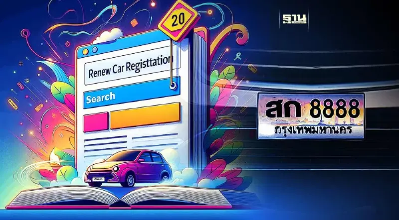 วิธีจองทะเบียนรถออนไลน์ พร้อมขั้นตอนจองเลขสวย