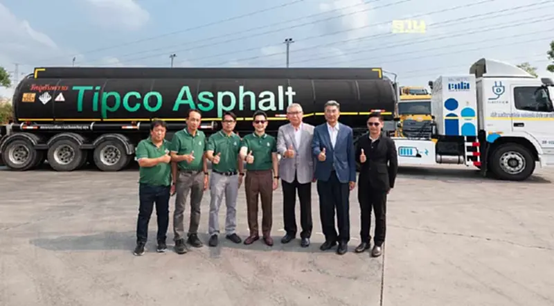 NEX ใช้รถหัวลากไฟฟ้า EV Tractor 423 kWh ชูระบบขนส่ง Green Logistics NEX ใช้รถหัวลากไฟฟ้า EV Tractor 423 kWh ชูระบบขนส่ง Green Logistics