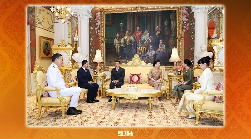ในหลวง พระราชทานพระบรมราชวโรกาสให้ สมเด็จมหาบวรธิบดี ฮุน มาแนต เฝ้า ฯ ในโอกาสเยือนไทยอย่างเป็นทางการ
