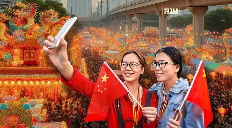 ตรุษจีนคึกคัก วันเดียวต่างชาติเข้าไทยกว่า 1 แสนคน