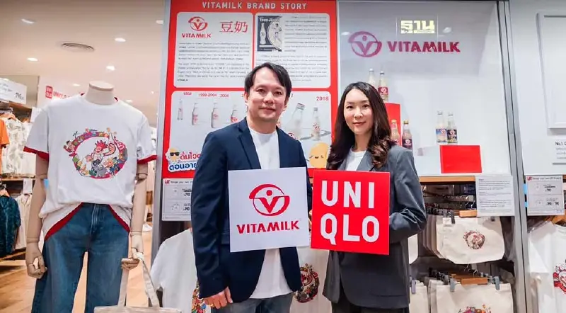ไวตามิ้ลค์ ลุยแฟชั่นจับมือ Uniqlo เจาะกลุ่ม Gen Z