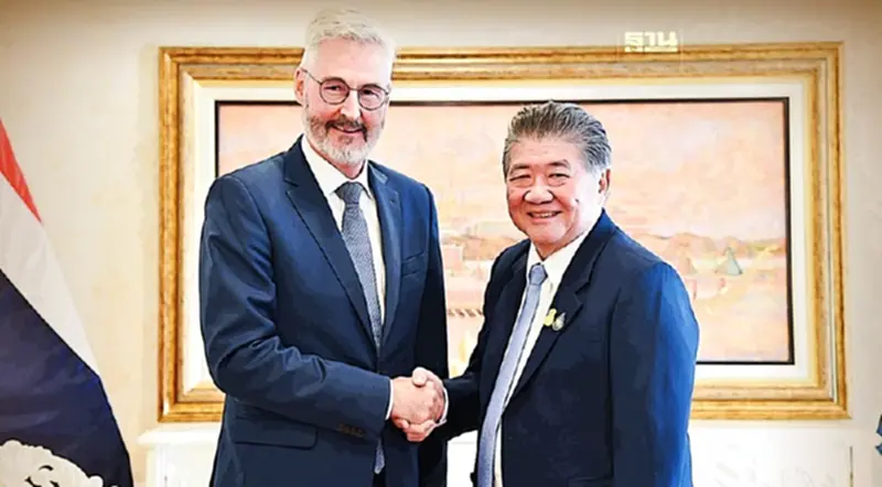“ภูมิธรรม” ถกทูตสวิส เร่งเจรจา FTA ไทย-EFTA ให้เสร็จปี 67 “ภูมิธรรม” ถกทูตสวิส เร่งเจรจา FTA ไทย-EFTA ให้เสร็จปี 67