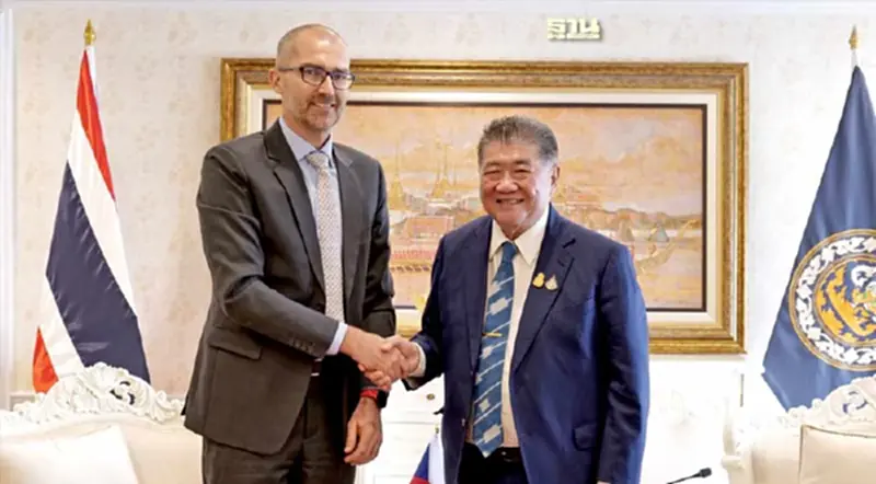 “ภูมิธรรม” ดึง "สาธารณรัฐเช็ก" ลงทุน EEC ดันเจรจา FTA ไทย-อียู “ภูมิธรรม” ดึง "สาธารณรัฐเช็ก" ลงทุน EEC ดันเจรจา FTA ไทย-อียู