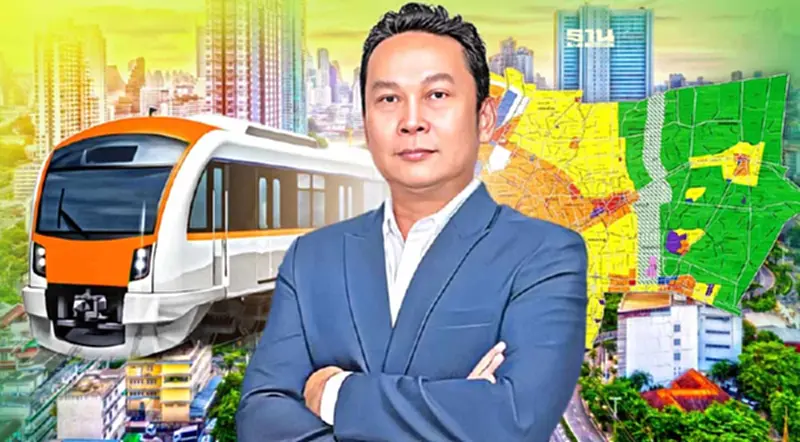 ผังกทม. -รถไฟฟ้าสายสีส้ม พลิกโฉมเมือง ตะวันออก-ตก ดันราคาที่ดินพุ่ง! ผังกทม. -รถไฟฟ้าสายสีส้ม พลิกโฉมเมือง ตะวันออก-ตก ดันราคาที่ดินพุ่ง!