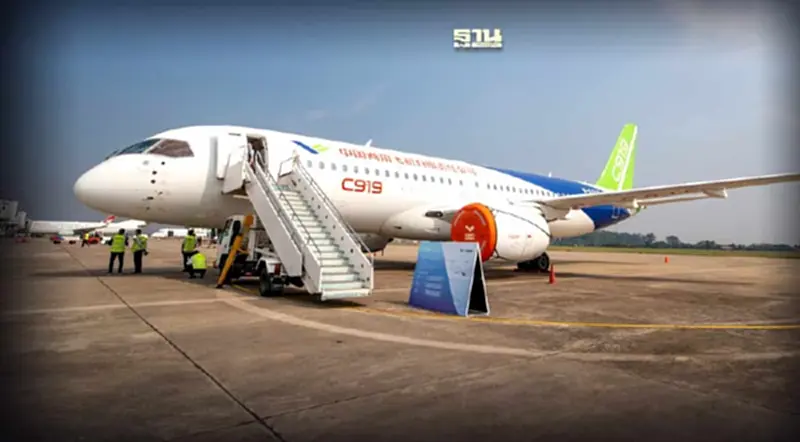 จีนเดินสายโชว์เครื่องบิน “C919-ARJ21” เมดอินไชน่า มุ่งลูกค้าอาเซียน จีนเดินสายโชว์เครื่องบิน “C919-ARJ21” เมดอินไชน่า มุ่งลูกค้าอาเซียน