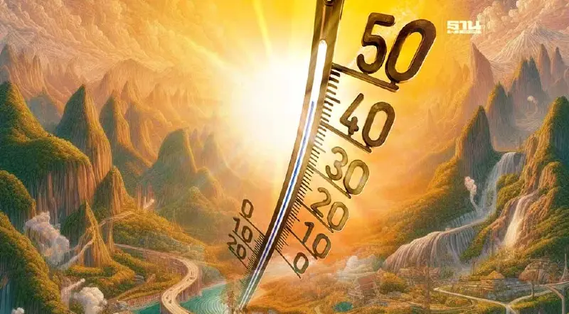 กรมอุตุ ฯ เตือนอากาศร้อนถึงร้อนจัดภาคเหนือและกลาง อุณหภูมิสูงสุด 41 องศา