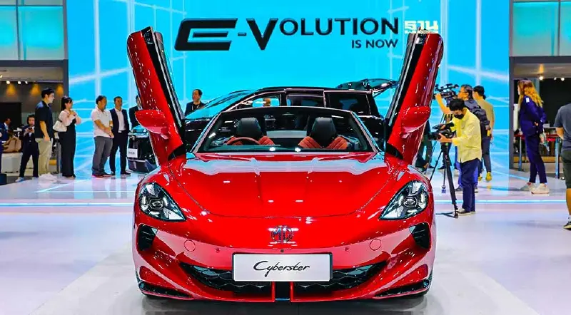 NEW MG CYBERSTER สปอร์ตโรดสเตอร์ไฟฟ้า ราคา 2.499 ล้านบาท