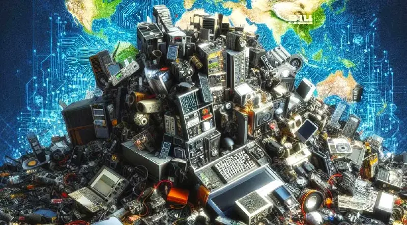 วิกฤติขยะอิเล็กทรอนิกส์ล้นโลก  อัตรารีไซเคิลต่ำ