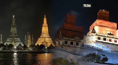 ประมวลภาพ กทม. "ปิดไฟ 1 ชั่วโมง ลดโลกร้อน" เซฟค่าไฟได้ 1.3 แสนบาท