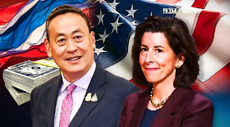 “เศรษฐา” ถกรมว.พาณิชย์ สหรัฐฯ จับตาหอบเงินลงทุน “เซมิคอนดักเตอร์” “เศรษฐา” ถกรมว.พาณิชย์ สหรัฐฯ จับตาหอบเงินลงทุน “เซมิคอนดักเตอร์”