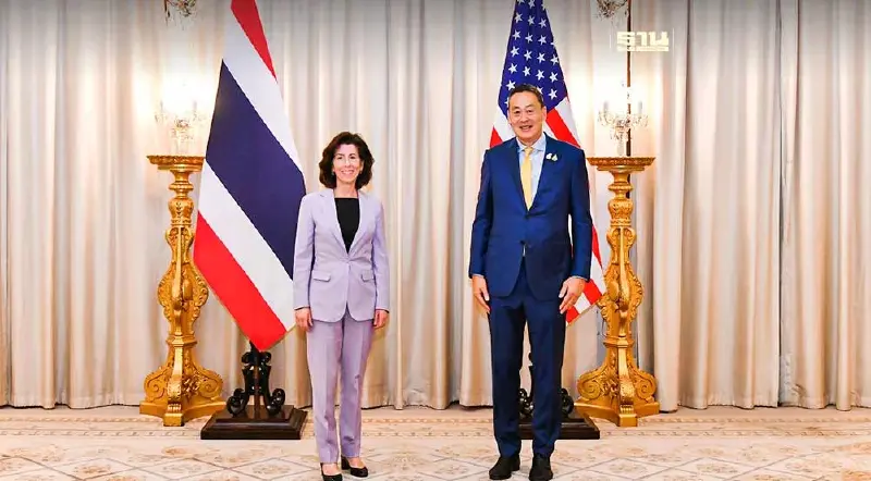 “เศรษฐา” การันตี สหรัฐฯ ขึ้นเบอร์ 1 ลงทุนไทย ปักธงลุยเซมิคอนดักเตอร์ EV