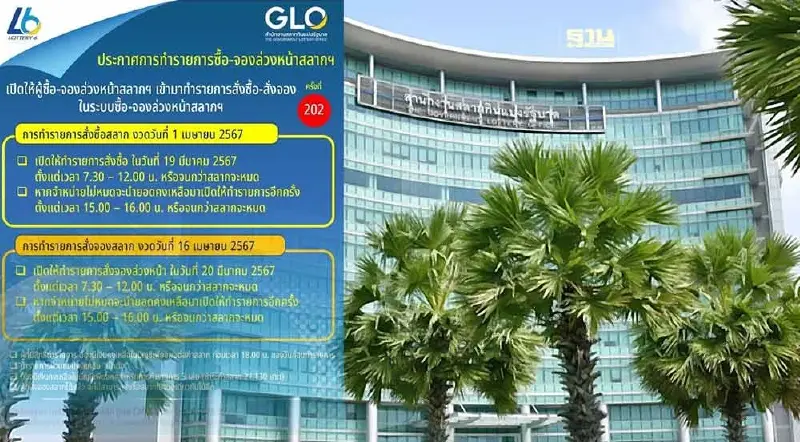 สำนักงานสลากกินแบ่งรัฐบาล เปิดให้ทำการสั่งซื้อ-จองล่วงหน้าสลากดิจิทัล L6