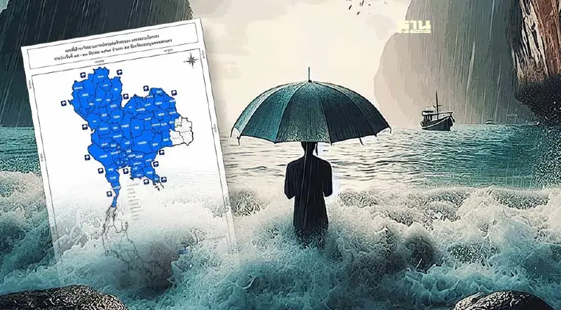 ปภ.เตือนพายุฝนฟ้าคะนองและลมกระโชกแรง ในช่วงวันที่ 19 – 20 มี.ค. 67