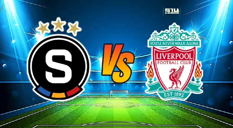 ถ่ายทอดสด สปาร์ต้า ปราก VS ลิเวอร์พูล ดูบอลสดยูฟ่า ยูโรปา ลีก 00.45 น.