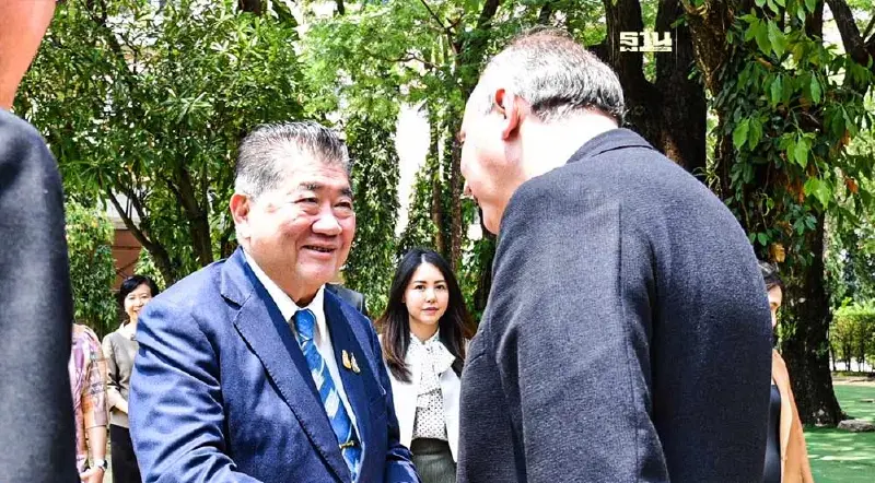 “ภูมิธรรม” ถก รมต.อังกฤษ เตรียมลงนาม MOU กลางปีนี้ ดัน FTA ให้สำเร็จ “ภูมิธรรม” ถก รมต.อังกฤษ เตรียมลงนาม MOU กลางปีนี้ ดัน FTA ให้สำเร็จ