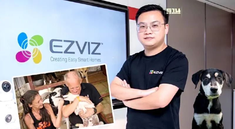 EZVIZ จับมือPet Influencer ชื่อดัง ชวน "ทำดีมีสไตล์" ช่วยเหลือสุนัขจรจัด EZVIZ จับมือPet Influencer ชื่อดัง ชวน "ทำดีมีสไตล์" ช่วยเหลือสุนัขจรจัด