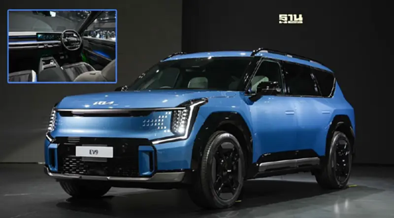 Kia EV9 นำเข้าเกาหลีใต้ ฟูลไซส์เอสยูวีพลังไฟฟ้า ราคา 3.899 ล้านบาท Kia EV9 นำเข้าเกาหลีใต้ ฟูลไซส์เอสยูวีพลังไฟฟ้า ราคา 3.899 ล้านบาท