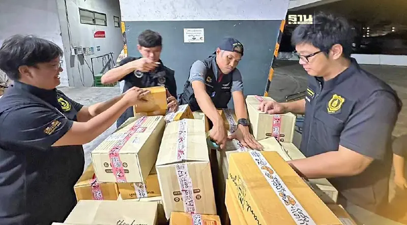 ศุลกากร เข้มจับ "บุหรี่เถื่อน-บุหรี่ไฟฟ้า" ปราบสินค้าผิดกฎหมาย