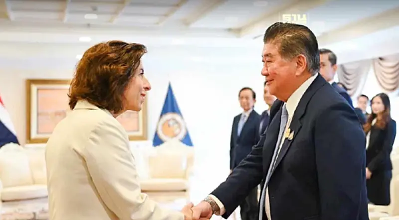‘ภูมิธรรม’ ถก รัฐมนตรีพาณิชย์สหรัฐฯ ดันการต่ออายุ GSP ปลดไทยพ้นบัญชี WL ‘ภูมิธรรม’ ถก รัฐมนตรีพาณิชย์สหรัฐฯ ดันการต่ออายุ GSP ปลดไทยพ้นบัญชี WL