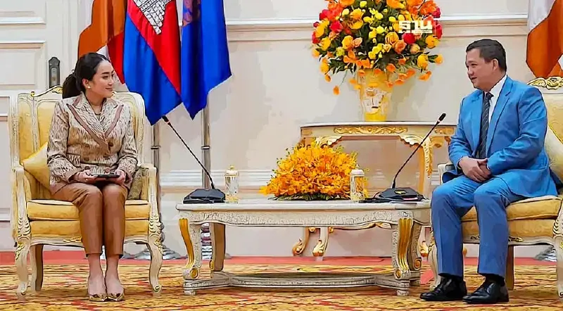“อุ๊งอิ๊ง”พบ“ฮุนเซน-ฮุนมาเนต”กระชับสัมพันธ์ไทย-กัมพูชา