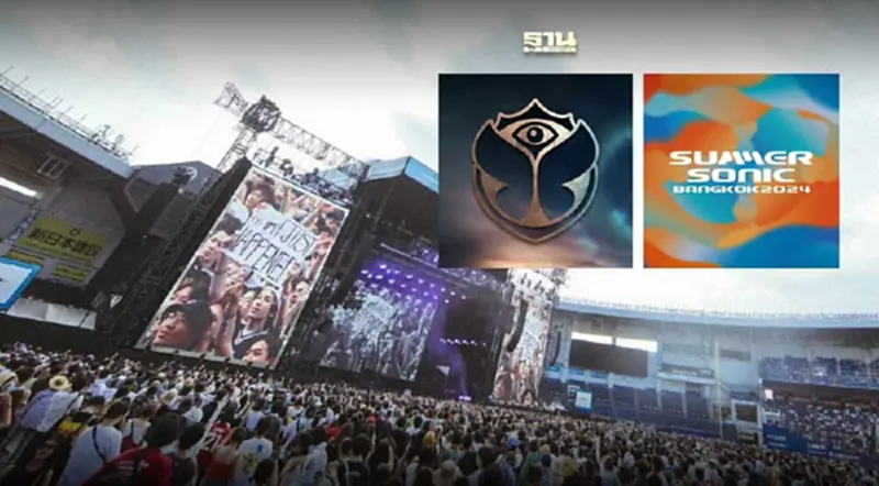 เฮ! เทศกาลดนตรียักษ์ Summer Sonic – Tomorrowland ประกาศจัดงานในไทย เฮ! เทศกาลดนตรียักษ์ Summer Sonic – Tomorrowland ประกาศจัดงานในไทย