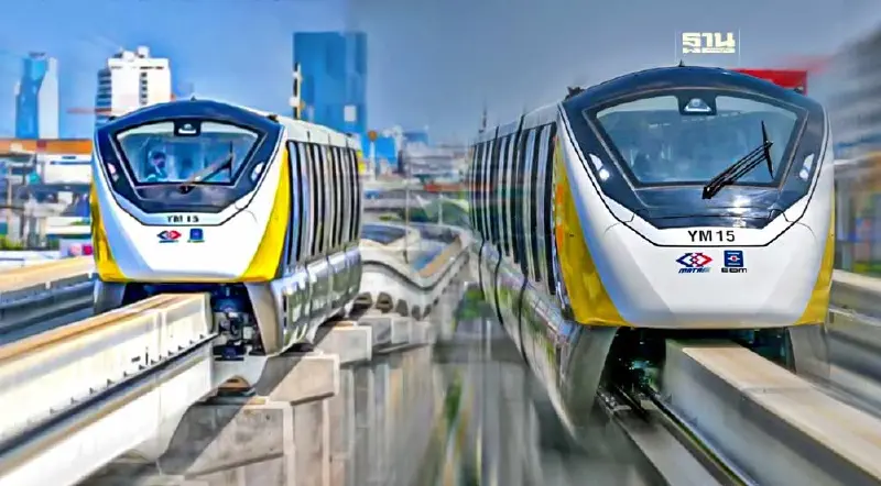 “กรมราง” เปิดสาเหตุ “รถไฟฟ้าสายสีเหลือง” ขัดข้อง