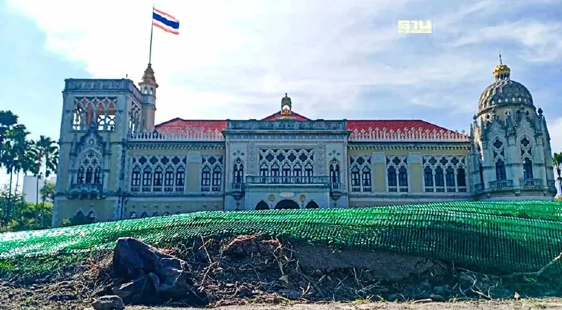 ฮือฮารัฐตั้งงบปรับปรุงตึกไทยคู่ฟ้า-สนามหญ้า-ซื้อพรมขนแกะกว่า 10 ล้าน