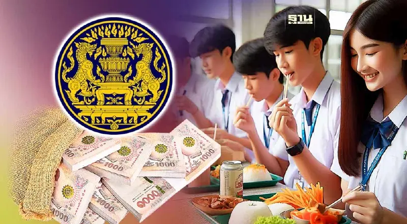 ครม.จัดงบเฉียด 3,000 ล้าน ค่าอาหารกลางวัน ม.1-3 สูงสุดวันละ 36 บาท