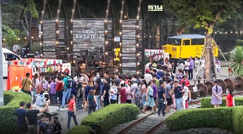 “รฟท.” เปิดงานเทศกาลสวนรถไฟสะพานดำ นครลำปาง Festival