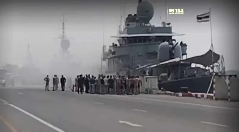 สรุปสาเหตุ ไฟไหม้เรือหลวงคีรีรัฐ ปืนใหญ่ "เรือหลวงชลบุรี" ลั่นใส่