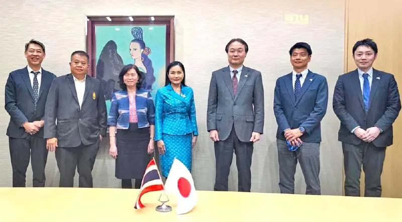 “นฤมล“ชวน "โตโยต้า ทูโช" ลงทุนธุรกิจไฮโดรเจนในไทย