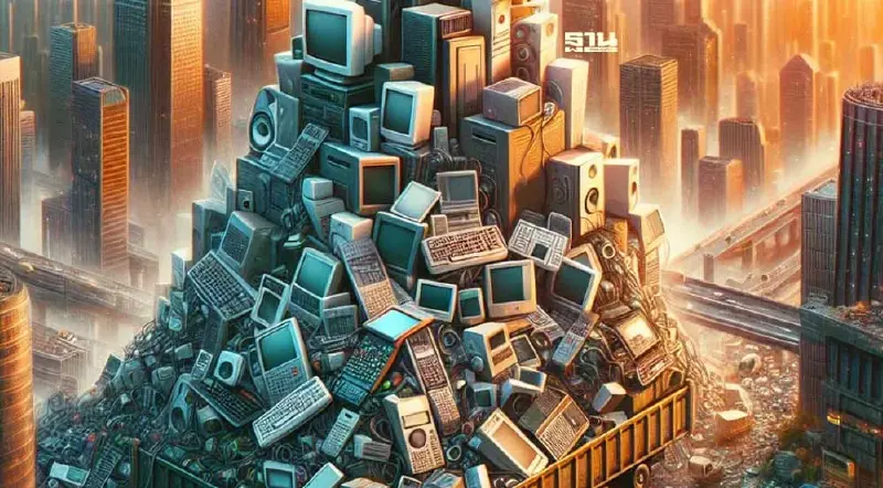 วิกฤติ E-waste ขยะอิเล็กทรอนิกส์ ล้นเมือง