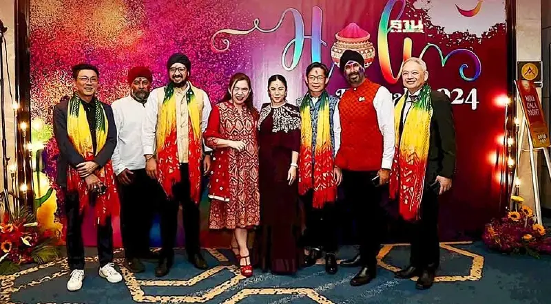 จุดพลุเทศกาลสาดสี Holi Festival 2567 วันที่ 22-24 มี.ค.นี้